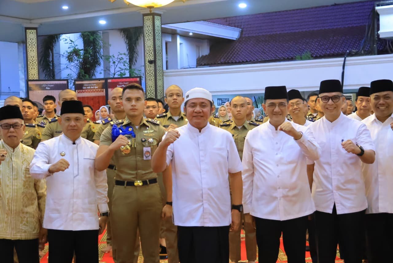 Gubernur Sumsel Herman Deru Tekankan Profesionalitas Aparatur Saat Buka Puasa Bersama IKAPTK dan Praja IPDN