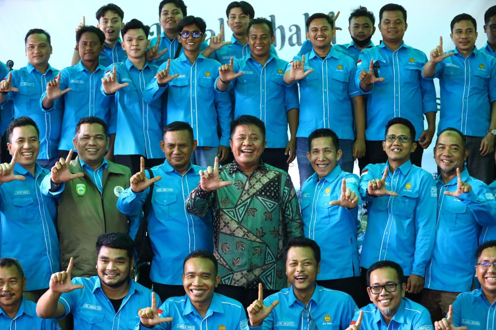 Gubernur Herman Deru Tekankan Pentingnya Kelestarian Hutan saat Hadiri Halal Bihalal IKA SKMA Sumsel