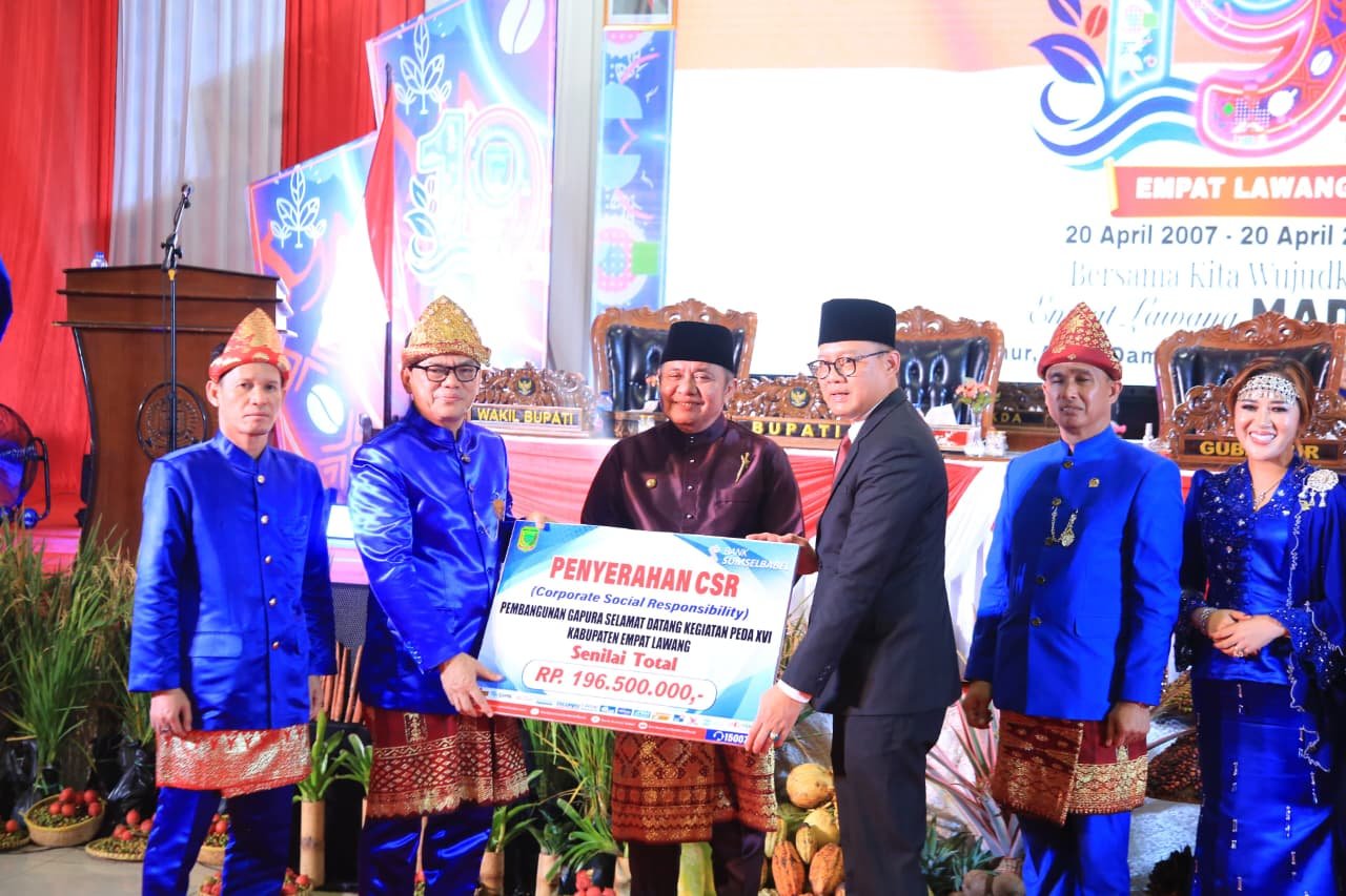 Gubernur Herman Deru Apresiasi Pembangunan Empat Lawang di Tengah Keterbatasan Anggaran