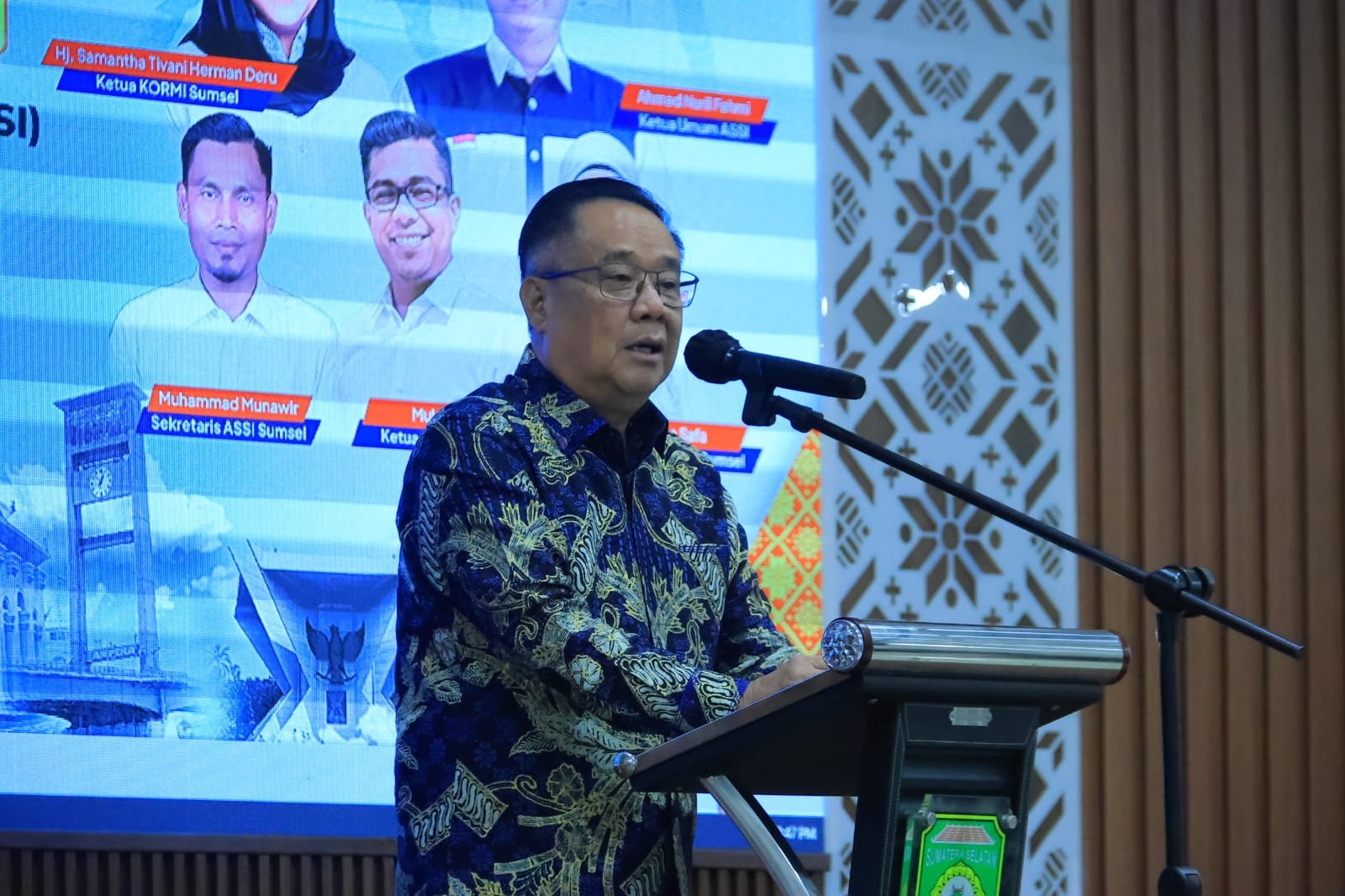 Hadiri Pelantikan ASSI Sumsel, Wagub Cik Ujang Tegaskan Komitmen Dukung Pengembangan Street Soccer