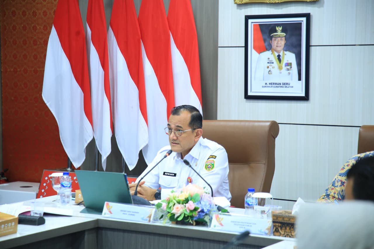 Sekda Edward Candra Tegaskan Komitmen Wujudkan Layanan Publik Transparan di Sumsel