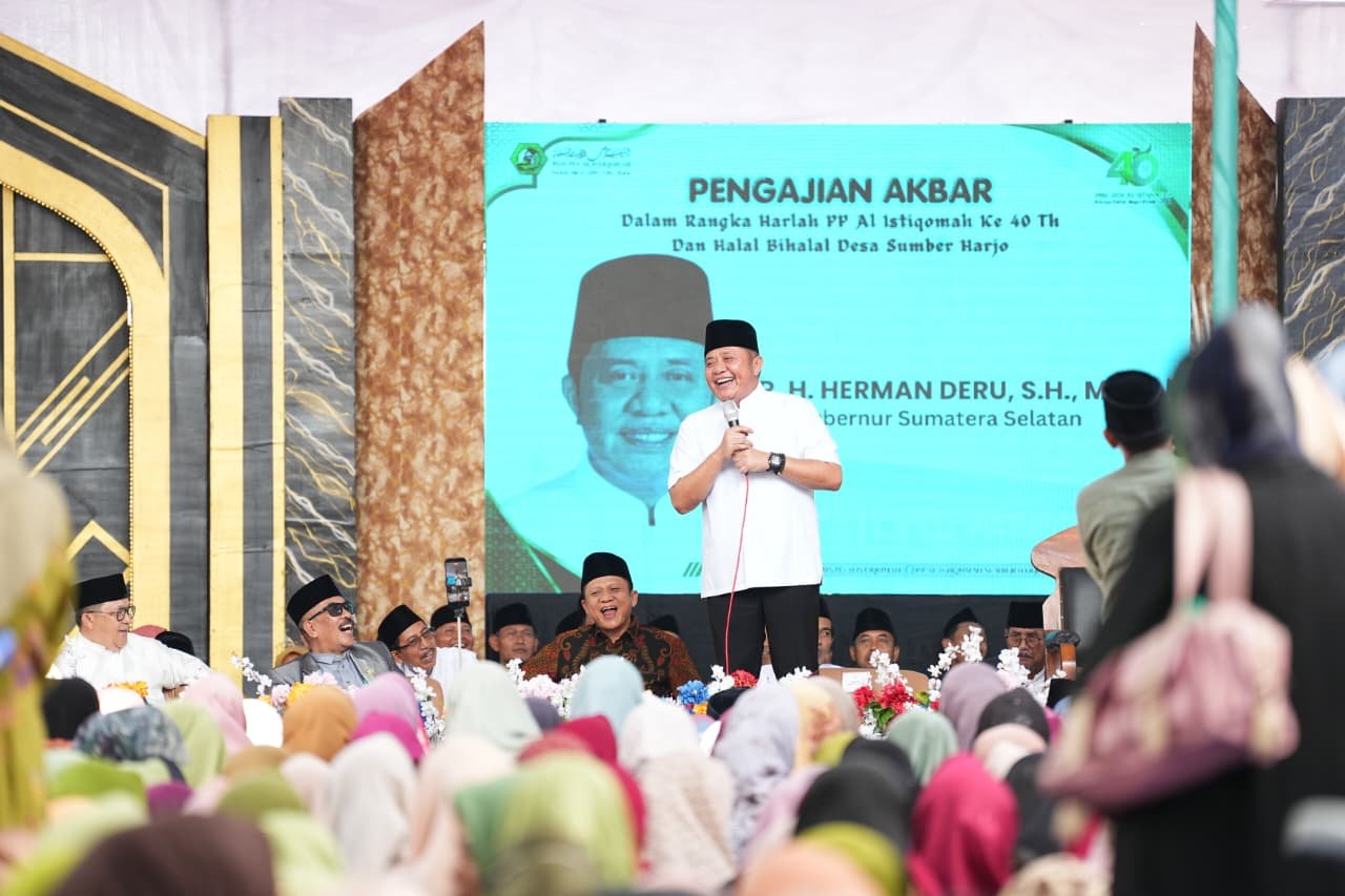 Gubernur Herman Deru Ajak Masyarakat Perkuat Silaturahmi dan Siapkan Generasi Tangguh Hadapi Perubahan Zaman