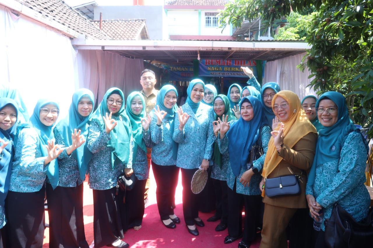 Ketua TP PKK Sumsel Feby Deru Resmikan Rumah Dilan Naga Berkarya di OKU