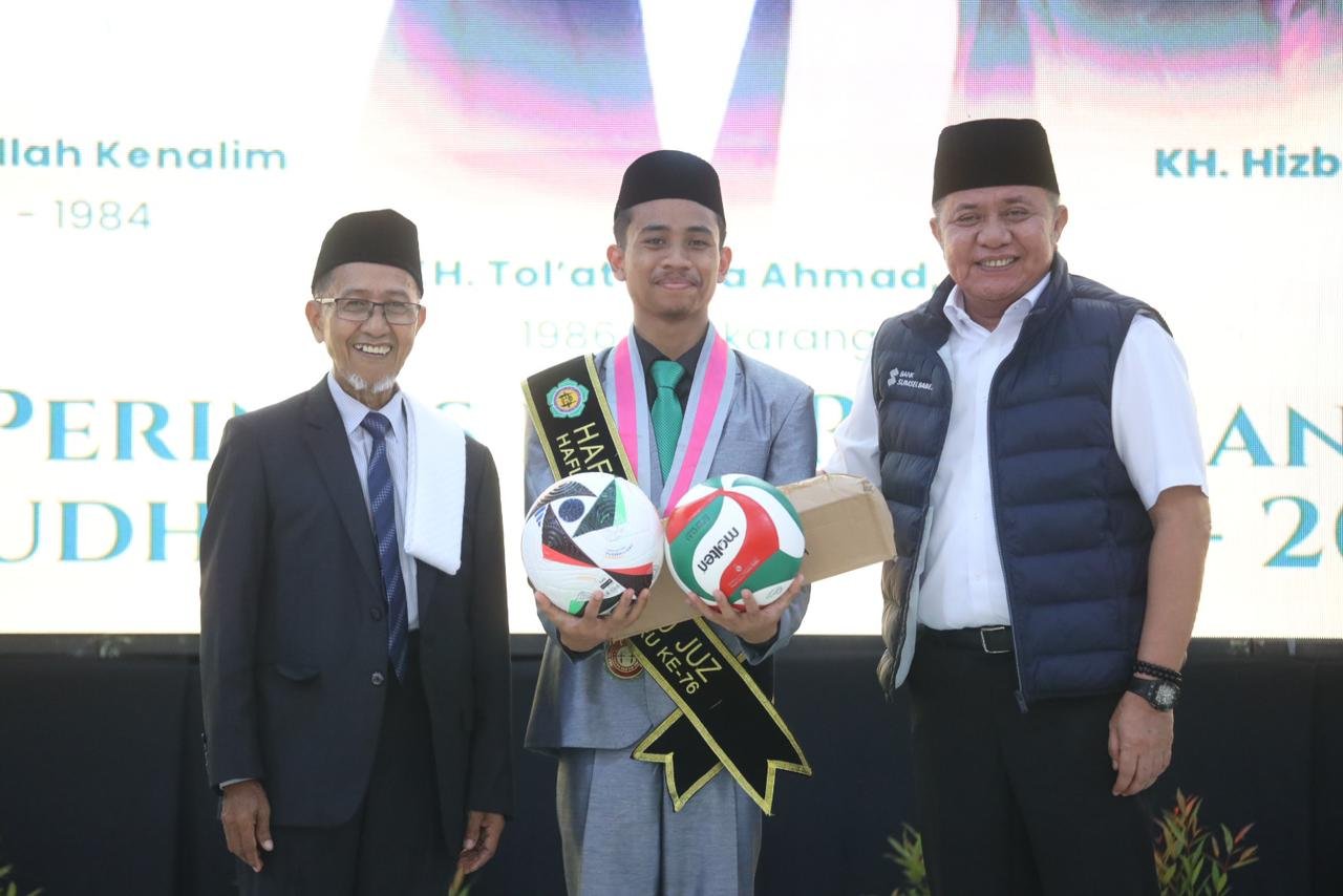 Gubernur Herman Deru Sebut Ponpes Raudhatul Ulum Jadi Contoh Pendidikan Berkualitas di Sumsel