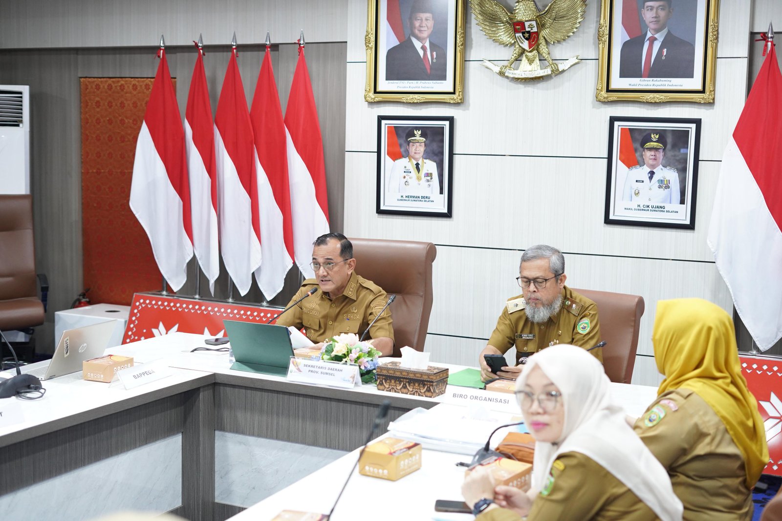 Sekda Sumsel Edward Candra Tekankan Pentingnya Peningkatan Akuntabilitas Kinerja Pemerintahan Saat Hadiri Asistensi SAKIP