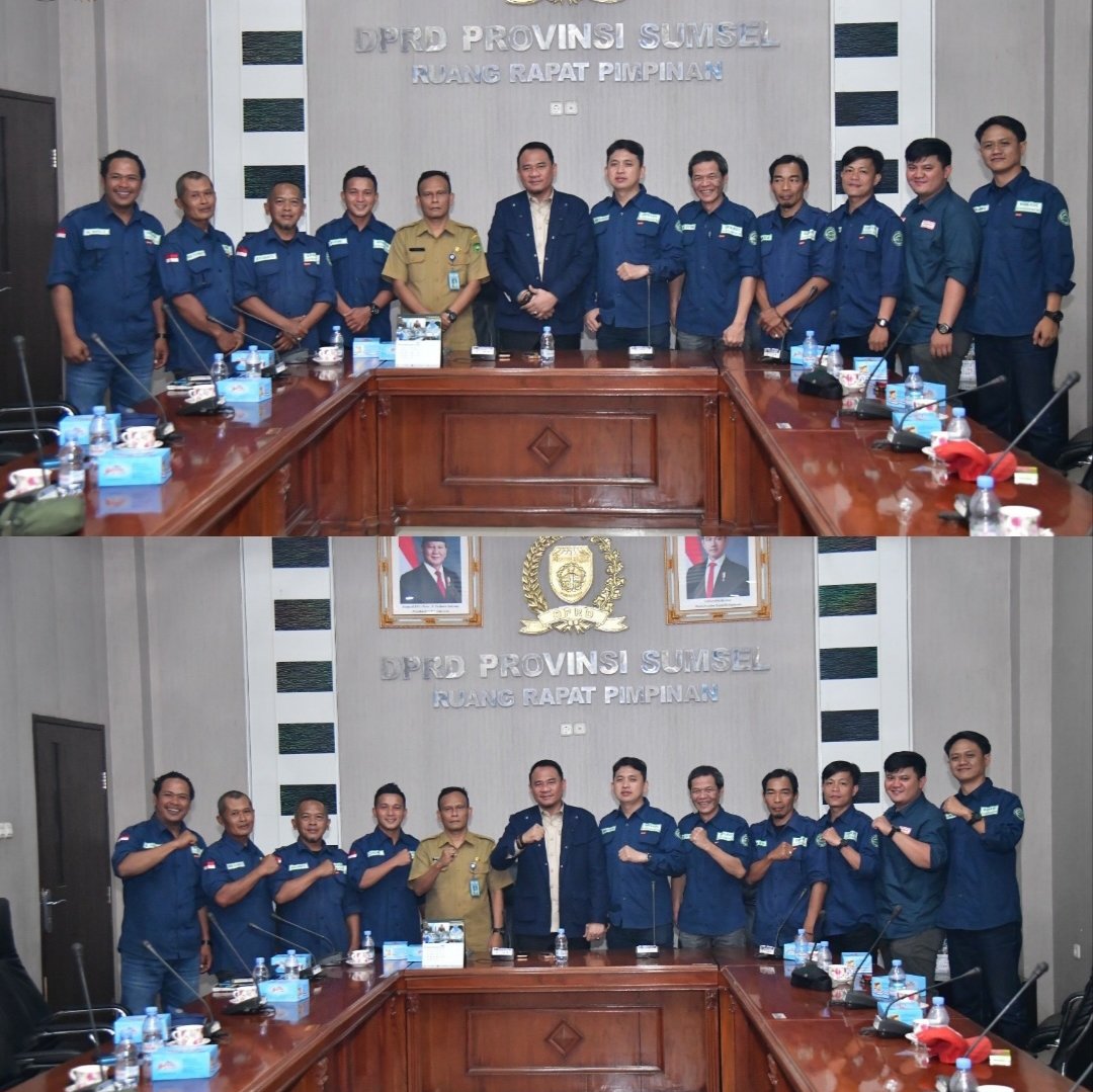 Foto Bersama dengan anggota BRIGADE Dempo.